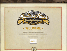 Tablet Screenshot of madisonriverbrewing.com
